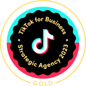 tiktok for business GOLDロゴ